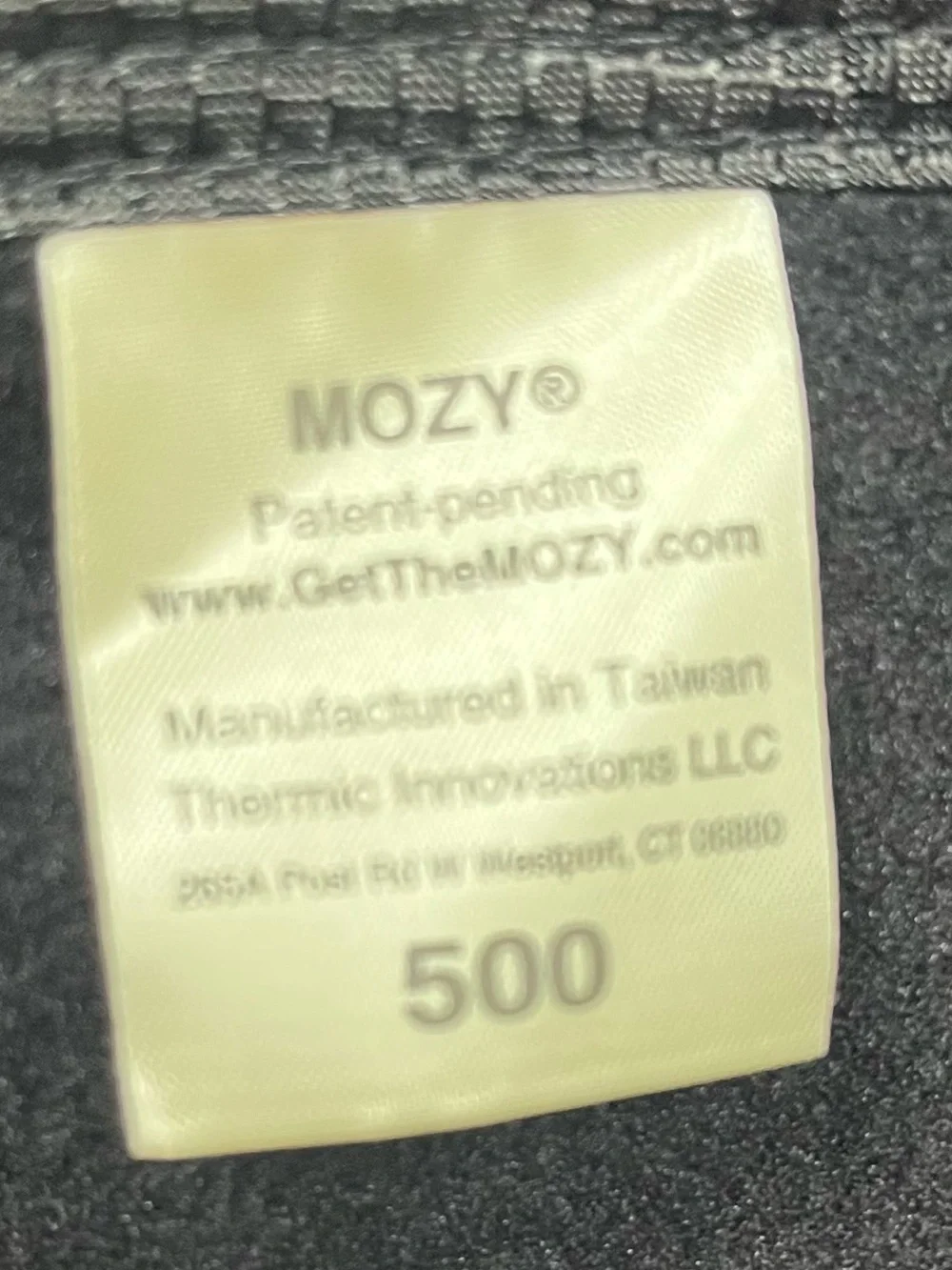 Mozy stadium blanket